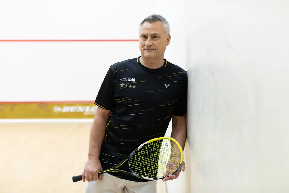 Udo Kahl, Squash-Trainer, Masters-Weltmeister 2016